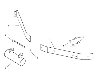 Update Kit (1687119) Diagram and Parts List for 1687119  Briggs and Stratton Lawn Tractor Accessories